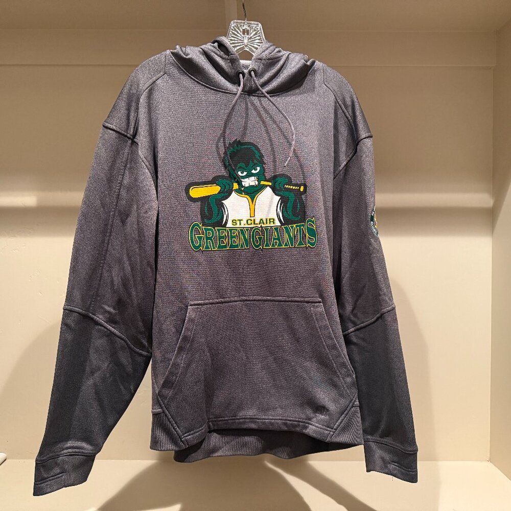 St. Clair College Green Giants Summer Collegiate Baseball Team Sweatshirt Size L